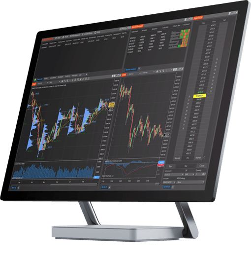 NinjaTrader on desktop